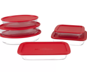 Conjunto de Assadeiras de Vidro – Marinex – 6 Peças na Magazine Luiza