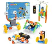 Conjunto de Brinquedos 5 em 1 – Kit para montagem de robôs DIY – STEM na Amazon