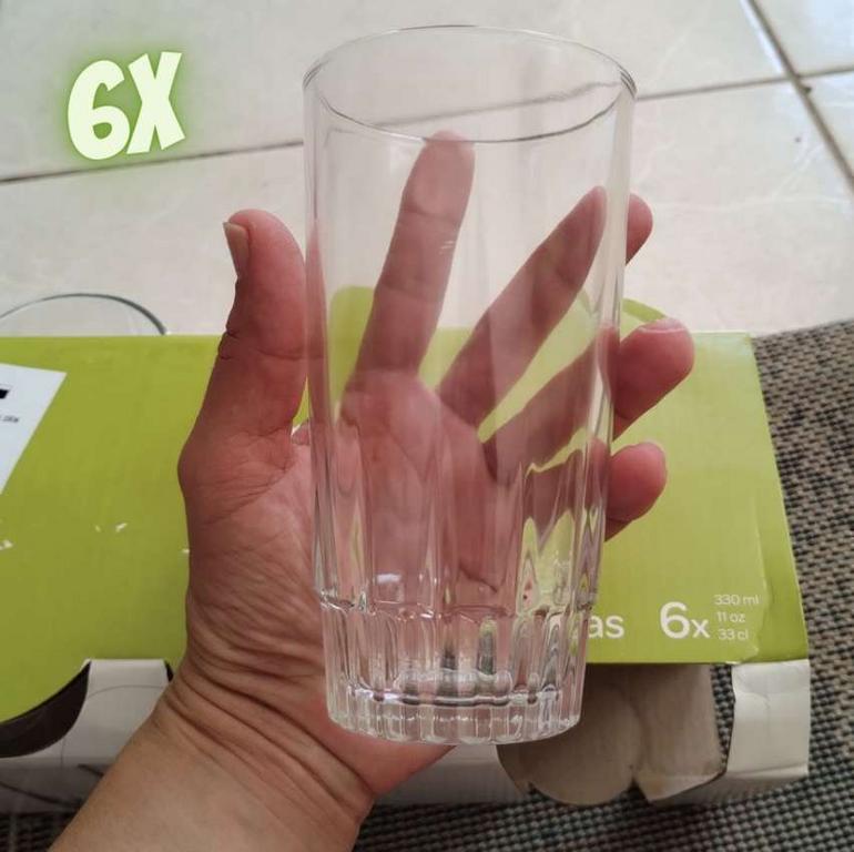 Conjunto de Copos Long Drink Nadir Vegas 330 ml – 6 Peças na Casas Bahia