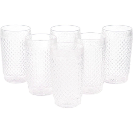 Conjunto de Copos Multiuso 300ml Barroco Wheaton - 6 Peças na Casas Bahia