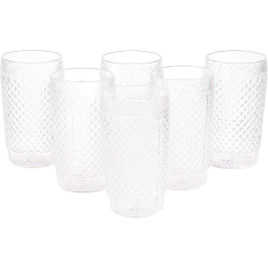 Conjunto de Copos Multiuso 300ml Barroco Wheaton - 6 Peças na Casas Bahia