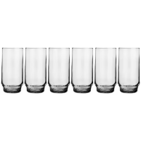 Conjunto De Copos Nadir Lights Em Vidro 300 Ml – 6 Peças na Casas Bahia