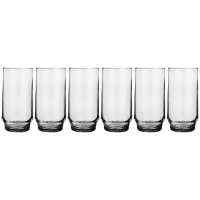 Conjunto De Copos Nadir Lights Em Vidro 300 Ml – 6 Peças na Casas Bahia