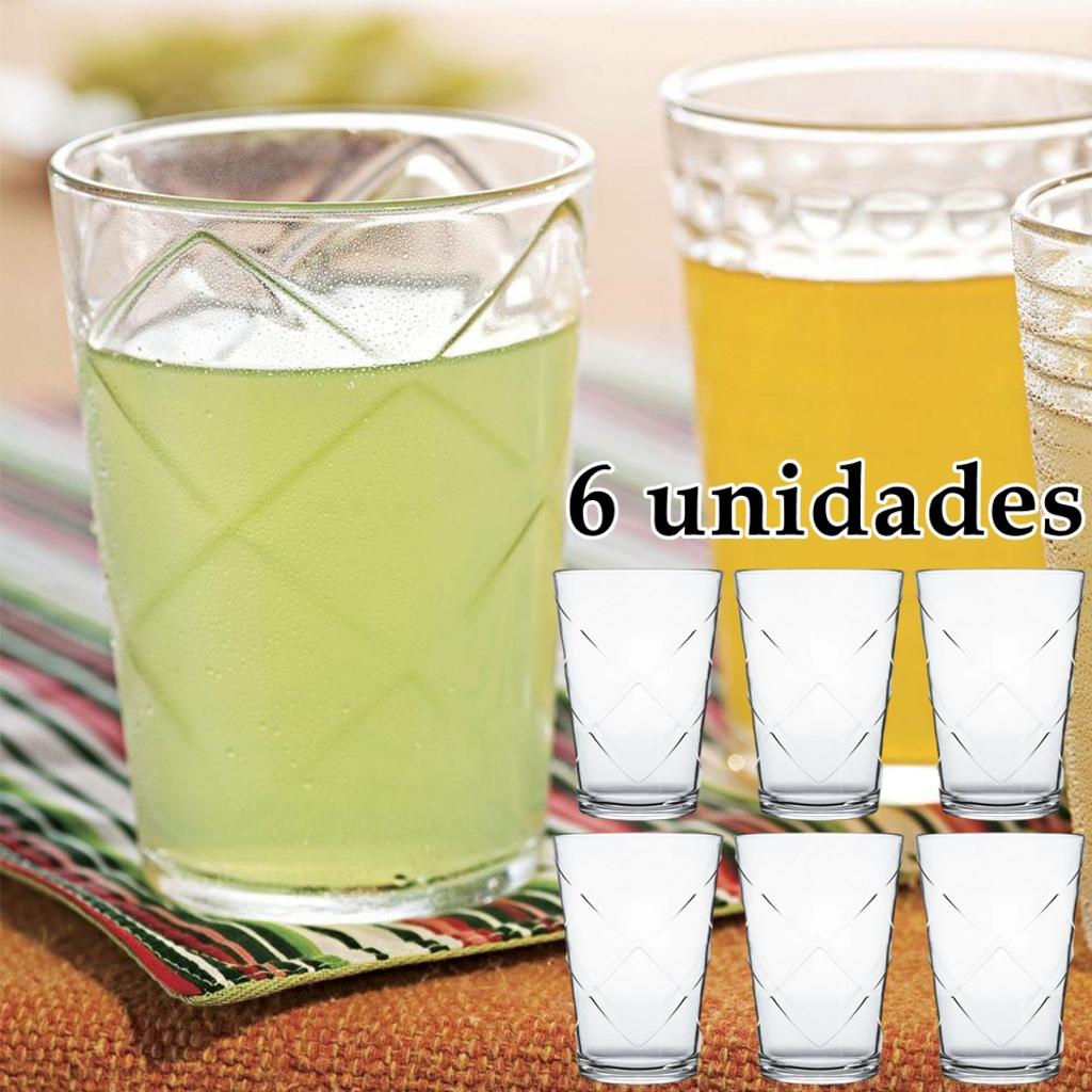 Conjunto de Copos Nadir Maracatu 280 ml – 6 Peças na Casas Bahia