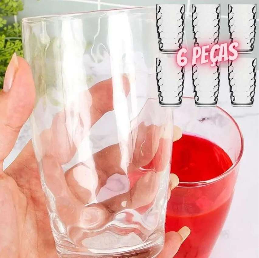 Conjunto de Copos Nadir Poema 300 ml – 6 Peças na Casas Bahia