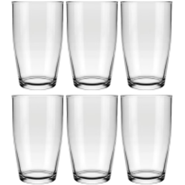 Conjunto de Copos Nadir Prosa 300ml – 6 Peças na Extra