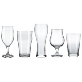 Conjunto de Copos para Cervejas Especiais Nadir – 5 Peças na Ponto