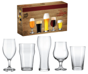 Conjunto de Copos para Cervejas Especiais Nadir – 5 Peças na Ponto