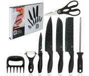 Conjunto de Facas 8 acessórios para Churrasco Cozinha de Aço Inox LUMAI na Amazon