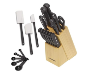 Conjunto de Facas e Utensílios de Cozinha Aço Inoxidável Alto Carbono Farberware na Amazon