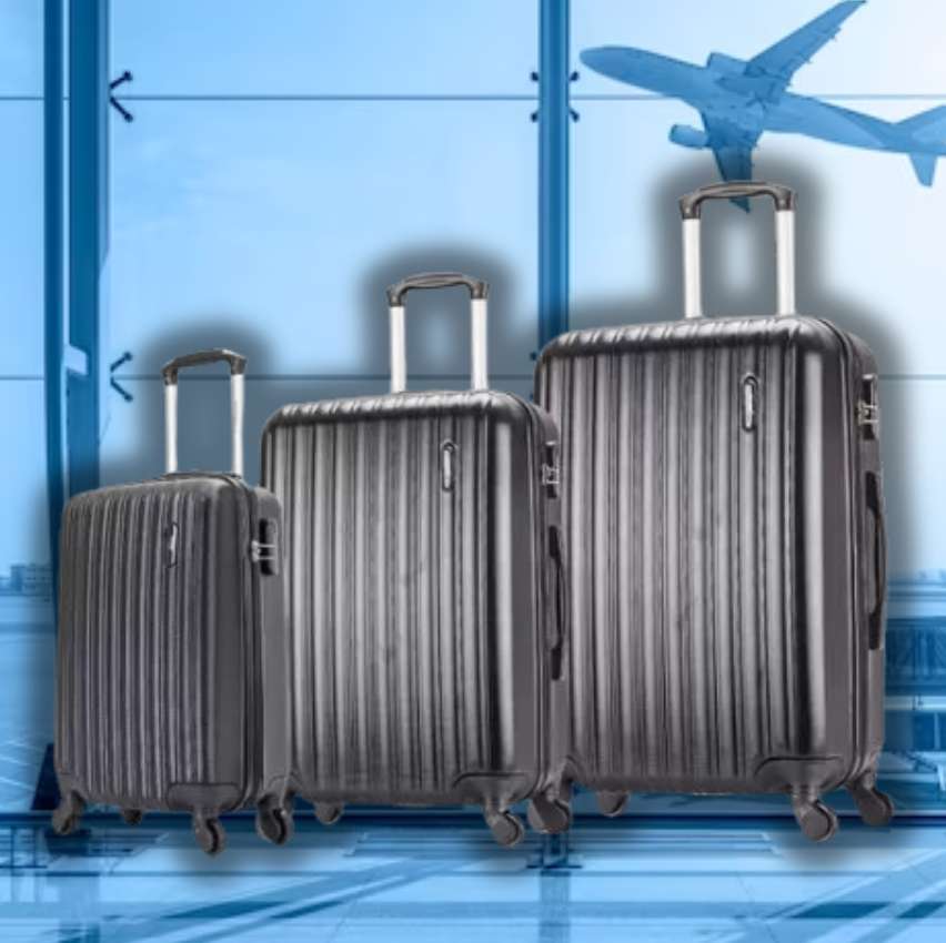 Conjunto de malas de viagem PMG Londres Swiss Move Preta na Amazon