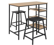 Conjunto de Mesa Bancada Gourmet Ciplafe com 2 Banquetas na Amazon