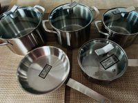 Conjunto de Panelas, 5 unidades, Aço Inoxidável, Electrolux na Amazon