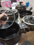 Conjunto de Panelas de Cerâmica Premiere Joy, 5 Peças, Chocolate, Ceraflame na Amazon