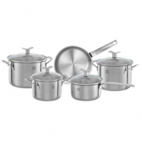 Conjunto De Panelas Em Aço Inox Com 05 Peças - Electrolux na Fastshop