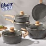 Conjunto de Panelas Oster Marble Eddition - 5 peças Dark Grey na Amazon