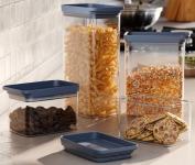 Conjunto de Potes Herméticos Organizadores Electrolux Experience 6un na Amazon