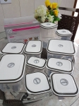 Conjunto de Potes Herméticos para Cozinha com Tampa 10 Peças – Electrolux na Amazon