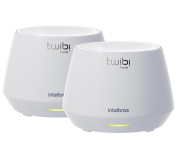 Conjunto de Roteador Sem Fio WI-FI 6 Twibi Force AX Branco Intelbras na Amazon