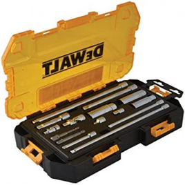 Conjunto de soquetes de acessórios 15 peças DEWALT - DWMT73807 na Amazon