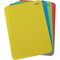 Conjunto De Tábuas De Corte Grandes 4 Peças Cores Variadas - Basic+ na Americanas