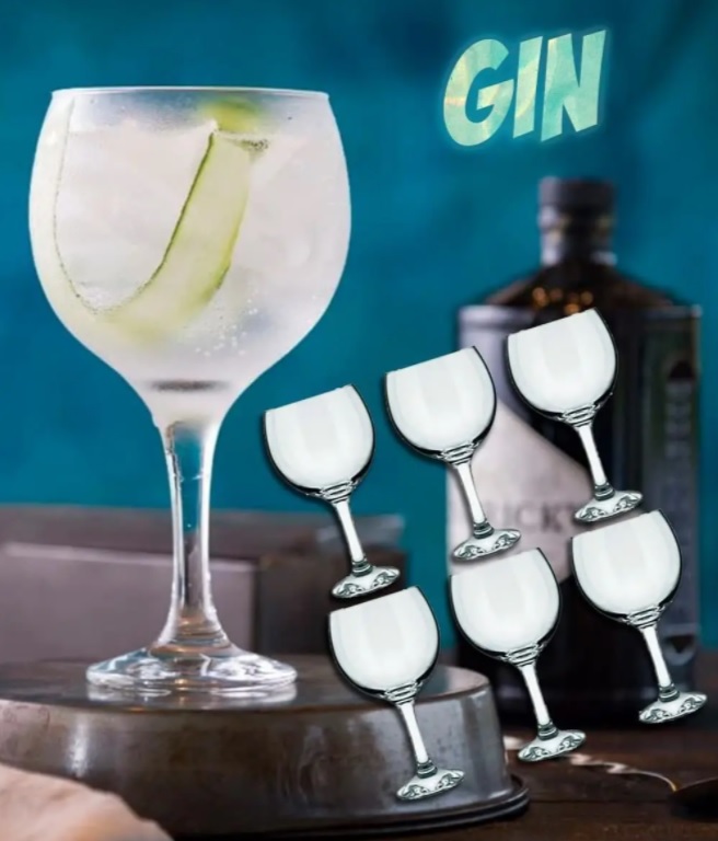 Conjunto de Taças 570ml Bohemia Gastro 6 peças – Nadir Figueiredo na Americanas