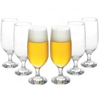 Conjunto De Taças De Vidro Para Cerveja 6 Peças - 300ml Nadir Floripa na Magazine Luiza