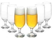 Conjunto de Taças de Vidro para Cerveja 6 Peças – 300ml Nadir Floripa na Magazine Luiza