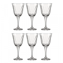 Conjunto de Taças para Água Lírio 365ml 6 Peças - Nadir na Havan