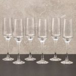 Conjunto de Taças para Champanhe SM Buffet 186 ml – 6 Peças na Casas Bahia
