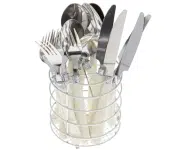 Conjunto de talheres de aço inoxidável – 16 peças na Amazon