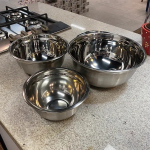 Conjunto de Tigelas Inox 3 Peças Suprema Brinox Aço Inox na Amazon