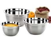 Conjunto de Tigelas Inox Suprema Brinox –  3 Peças na Amazon