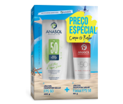 Conjunto Fps 50 Facial 60G + Fps 50 Corpo 200G – Anasol na Amazon