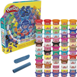 Conjunto Massa de Modelar Play-Doh Super Coleção de Cores com 65 Potes de Massinha F1528 - Hasbro na Amazon