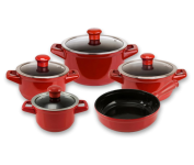 Conjunto Panelas de Cerâmica Ceraflame Duo Smart 5 Peças Pomodoro na Amazon