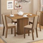 Conjunto Sala de Jantar Madesa Talita Mesa Tampo de Madeira com 4 Cadeiras na Magazine Luiza