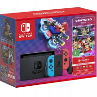 Console Nintendo Switch Joy-Con + Mario Kart 8 Digital + 3 Meses Assinatura Nintendo Switch Online na Amazon