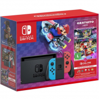 Console Nintendo Switch Joy-Con + Mario Kart 8 Digital + 3 Meses Assinatura Nintendo Switch na Amazon