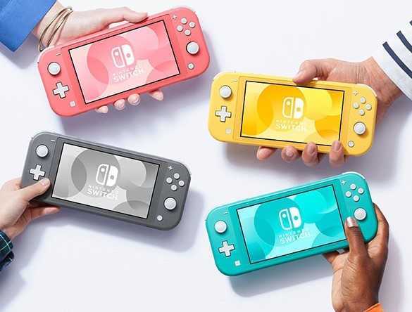 Console Nintendo Switch Lite Coral na Shopee