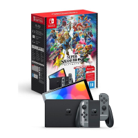 Console Nintendo Switch OLED + Jogo Super Smash Bros Ultimate - HBGSSKACLA na KaBuM!