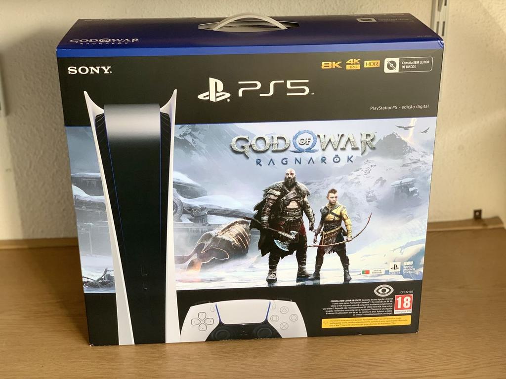 PlayStation®5 Edição Digital + God of War Ragnarök