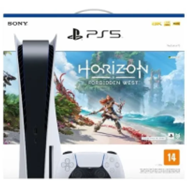 Console PlayStation 5 - PS5 Sony (Com leitor de Disco) + Jogo Horizon Forbidden West (Digital) na Webfones