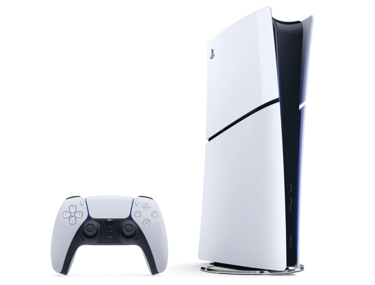 Console Playstation 5 Sony, Slim, SSD 1TB, Controle sem fio DualSense, Edição Digital, Branco – 1214B na KaBuM!