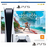 Console Playstation®5 PS5 Sony 825GB Com 01 Controle + Jogo Horizon Forbidden West na Fastshop
