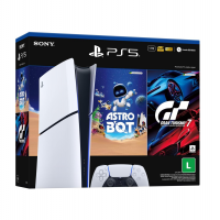 Console PlayStation®5 Slim Digital -Pacote ASTRO BOT E Gran Turismo 7 na Amazon