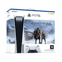 Console Sony PS5 + God Of War Ragnarök, Branco na KaBuM!