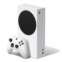 Console Xbox Series S 500GB + Controle Sem Fio - Branco na Casa e Vídeo