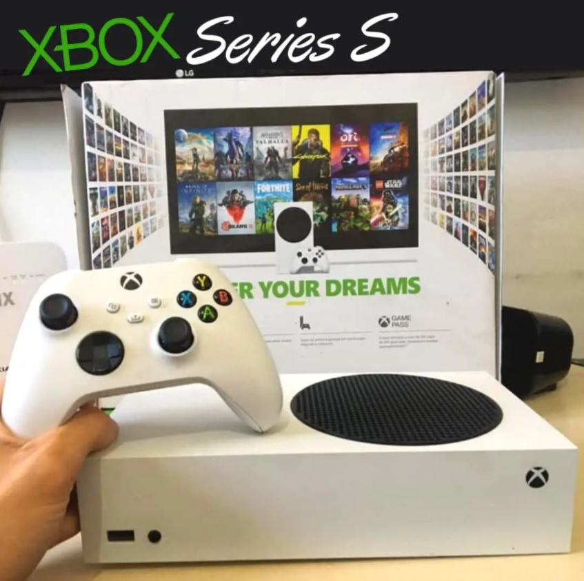 Console Xbox Series S 512GB + Controle Sem Fio – Branco na Compra Certa