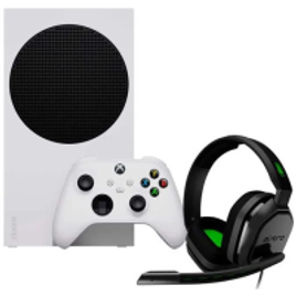 Console Xbox Series S Microsoft 500GB 1 Controle + Headset Astro Gaming A10 para Xbox Playstation PC na Carrefour